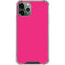HOT Pink Solid iPhone 12 Pro Max Clear Case