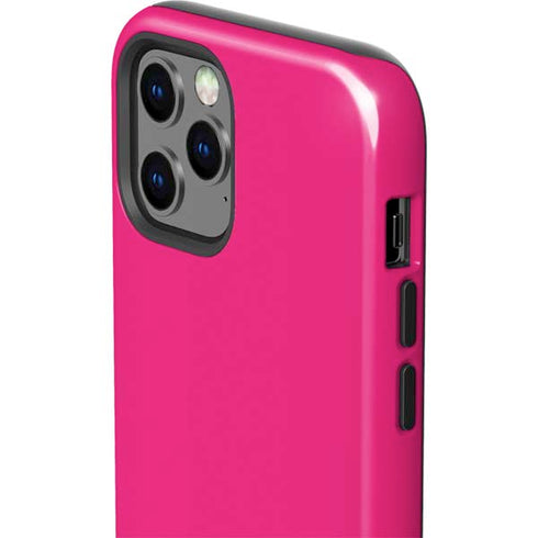 HOT Pink Solid iPhone 12 Pro Max Impact Case