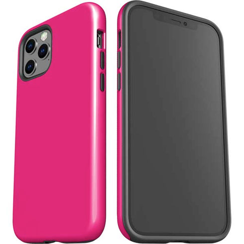 HOT Pink Solid iPhone 12 Pro Max Impact Case