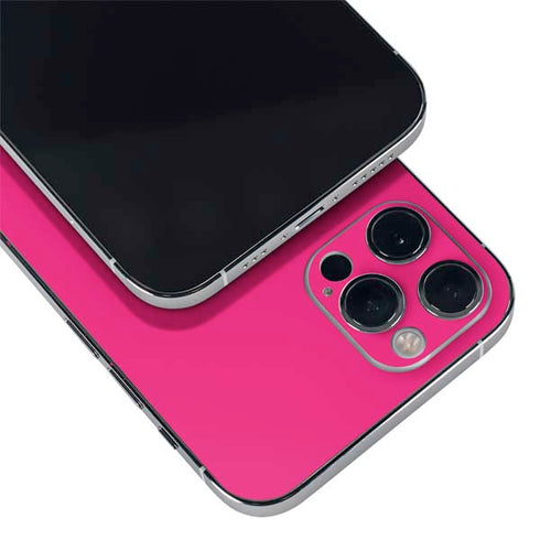 HOT Pink Solid iPhone 12 Pro Max Skin