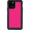 HOT Pink Solid iPhone 12 Pro Waterproof Case