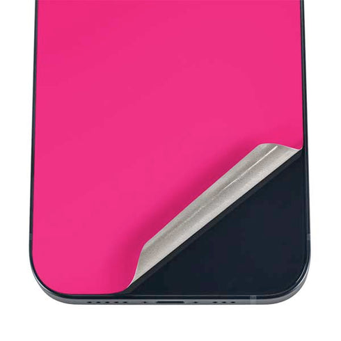 HOT Pink Solid iPhone 12 Skin