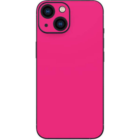 HOT Pink Solid iPhone 13 Mini Skin