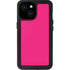 HOT Pink Solid iPhone 13 Mini Waterproof Case