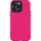 HOT Pink Solid iPhone 13 Pro Impact Case