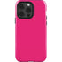 HOT Pink Solid iPhone 13 Pro Impact Case