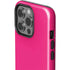 HOT Pink Solid iPhone 13 Pro Impact Case