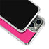 HOT Pink Solid iPhone 13 Pro Max Clear Case