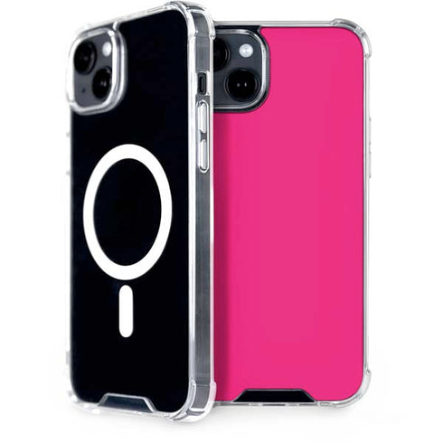 HOT Pink Solid iPhone 14 Plus MagSafe Case