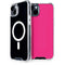 HOT Pink Solid iPhone 14 Plus MagSafe Case