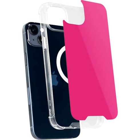 HOT Pink Solid iPhone 14 Plus MagSafe Case