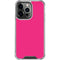 HOT Pink iPhone 15 Pro Clear Case