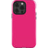 HOT Pink Solid iPhone 14 Pro Impact Case