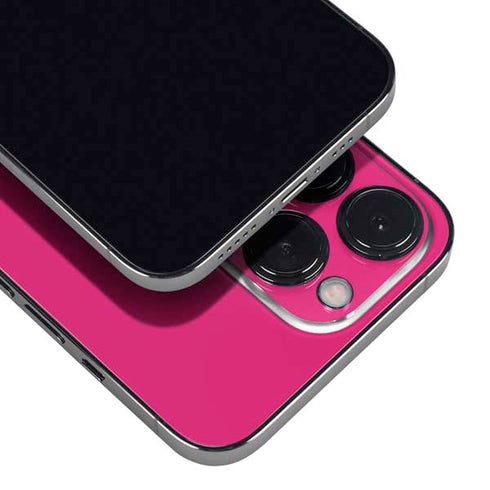 HOT Pink Solid iPhone 14 Pro Max Skin