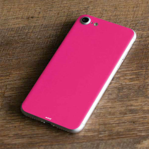 HOT Pink Solid iPhone 7 Skin