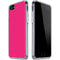 HOT Pink Solid iPhone SE (2nd & 3rd Gen) Clear Case