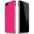 HOT Pink Solid iPhone SE (2nd & 3rd Gen) Clear Case