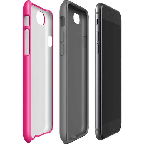 HOT Pink Solid iPhone SE (2nd & 3rd Gen) Pro Case