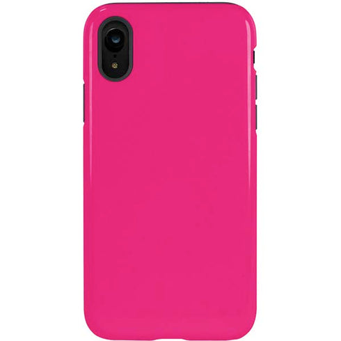 HOT Pink Solid iPhone XR Pro Case