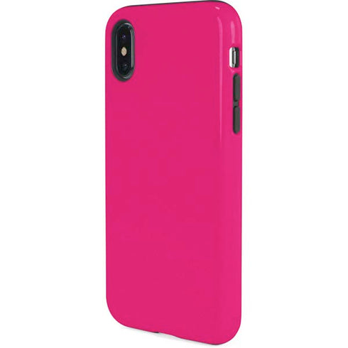 HOT Pink Solid iPhone XS Pro Case