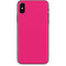 HOT Pink Solid iPhone XS Skin