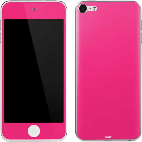 HOT Pink Solid Apple iPod Skin