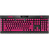 HOT Pink Solid K95 RGB PLATINUM Mechanical Gaming Keyboard Skin