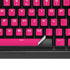 HOT Pink Solid K95 RGB PLATINUM Mechanical Gaming Keyboard Skin
