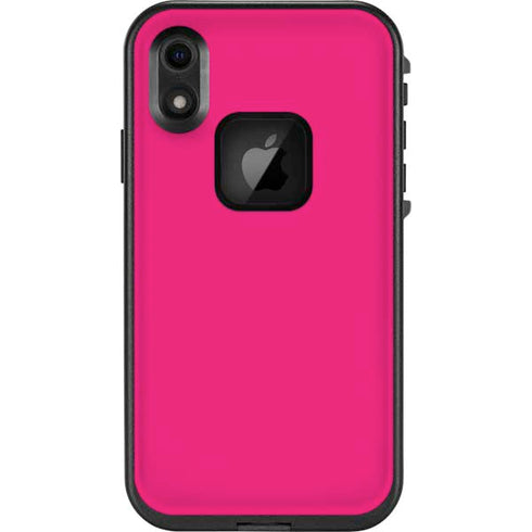 HOT Pink Solid LifeProof Fre iPhone Skin