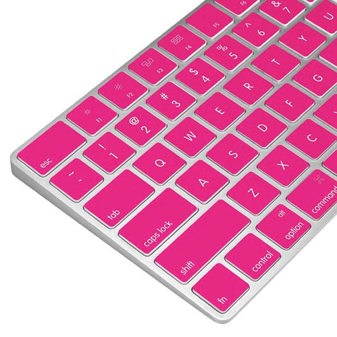 HOT Pink Solid Magic Keyboard Skin