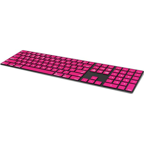 HOT Pink Solid Magic Keyboard with Numeric Keypad Skin