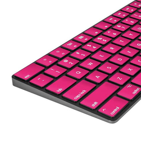 HOT Pink Solid Magic Keyboard with Numeric Keypad Skin