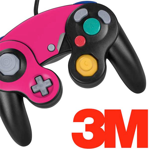 HOT Pink Solid Nintendo GameCube Controller Skin