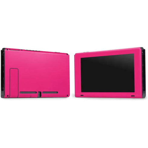 HOT Pink Solid Nintendo Switch Bundle Skin