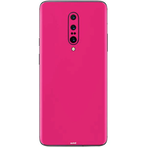 HOT Pink Solid OnePlus 7 Pro Skin