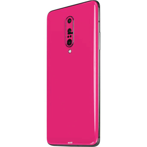 HOT Pink Solid OnePlus 7 Pro Skin