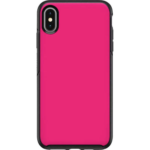 HOT Pink Solid Otterbox Symmetry iPhone Skin
