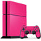 HOT Pink Solid PS4 Console and Controller Bundle Skin