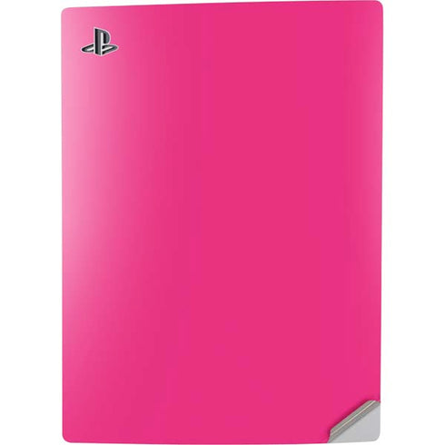 HOT Pink Solid PS5 Digital Edition Console Skin