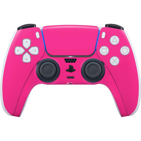 HOT Pink Solid PS5 Controller Skin