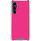 HOT Pink Galaxy S23 FE Clear Case