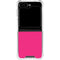 HOT Pink Galaxy Z Flip5 5G Clear Case