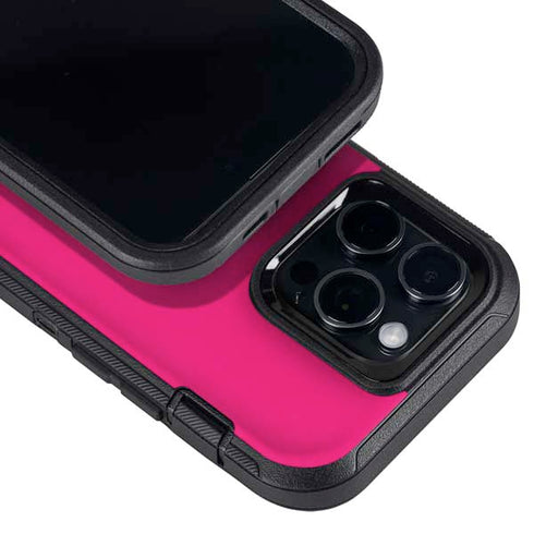HOT Pink Otterbox Defender iPhone Skin