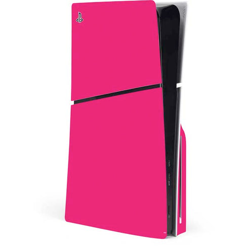 HOT Pink PS5 Slim Disk Console Skin