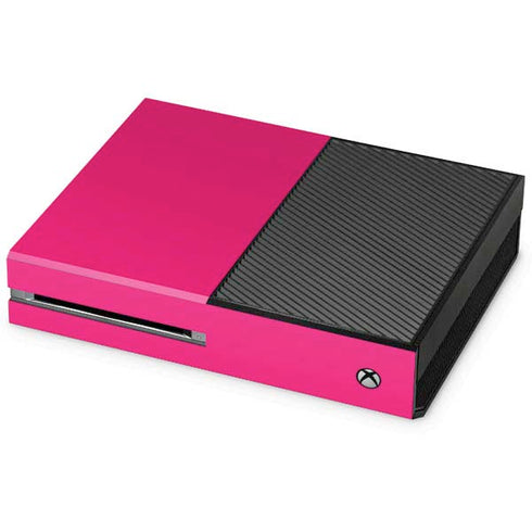 HOT Pink Solid Xbox One Console Skin