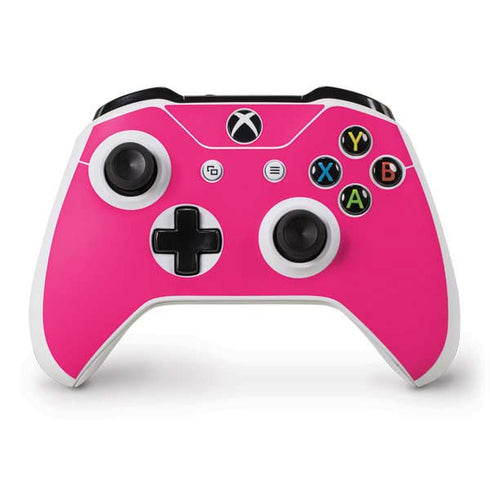 HOT Pink Solid Xbox One S Controller Skin