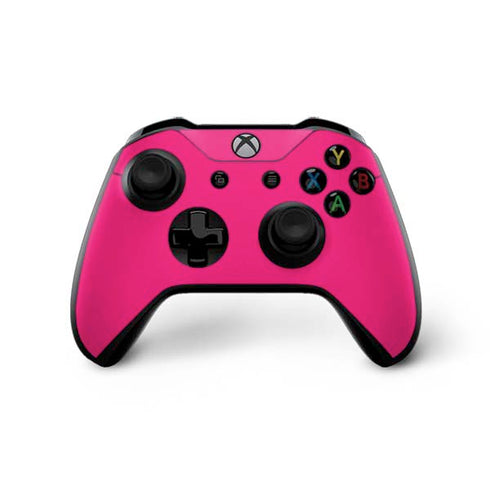 HOT Pink Solid Xbox One X Controller Skin