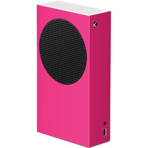 HOT Pink Solid Xbox Series S Console Skin