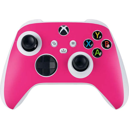 HOT Pink Solid Xbox Series S Controller Skin