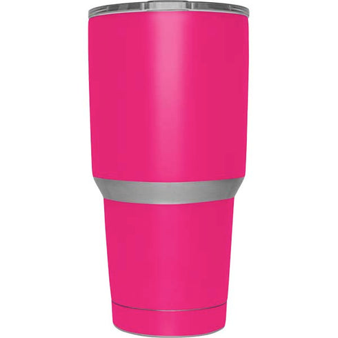 HOT Pink Solid Yeti 30oz Rambler Tumbler Skin